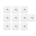 thumbnail image 1 of Heavy Duty Solid, Adhesive Hooks for Ceramic Tile, Picture Hanging Hook & Self-Adhesive Hanger featuring 2.4x2.4 Inch & Stainless Steel for Wall, 1 of 4