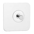 thumbnail image 1 of Heavy Duty Solid, Adhesive Hooks for Ceramic Tile, Picture Hanging Hook & Self-Adhesive Hanger featuring 2.4x2.4 Inch & Stainless Steel for Wall, 1 of 4