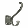 thumbnail image 1 of 3-1/8" Heavy Duty, Coat & Hat Hook - Antique Nickel, 1 of 2