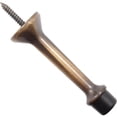 thumbnail image 1 of Stone Harbor Hardware Heavy-Duty Solid Door Stop, 3 Inches, Antique Brass, 1 of 5