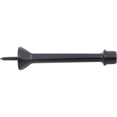 thumbnail image 1 of Stone Harbor Hardware Heavy-Duty Solid Door Stop, 4 Inches, Matte Black, 1 of 4