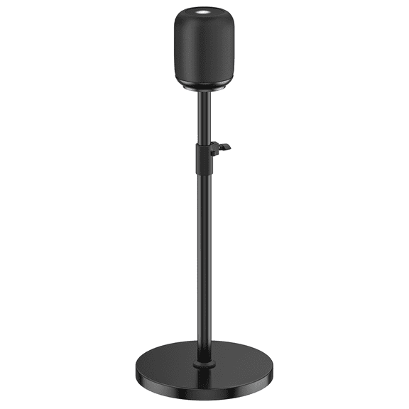 Heavy Duty Speaker Stand for Homepod 1 and Homepod 2 Stand with Dust-proof Cover for Homepod Stand Easy to Install Floor Speaker Stands for HomePod 1st and 2nd Generation Speakers, Black