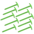 thumbnail image 1 of Heavy Duty Spiral Tent Stakes, Plastic Ground Anchors for Camping Tents Canopies Windproof Tarp Pegs for Outdoor Beach Picnic and Lawn Gardening Accessories, Green, 1 of 3