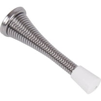Heavy-Duty Spring Door Stop, 3 Inches, Polished Chrome by Stone Harbor Hardware