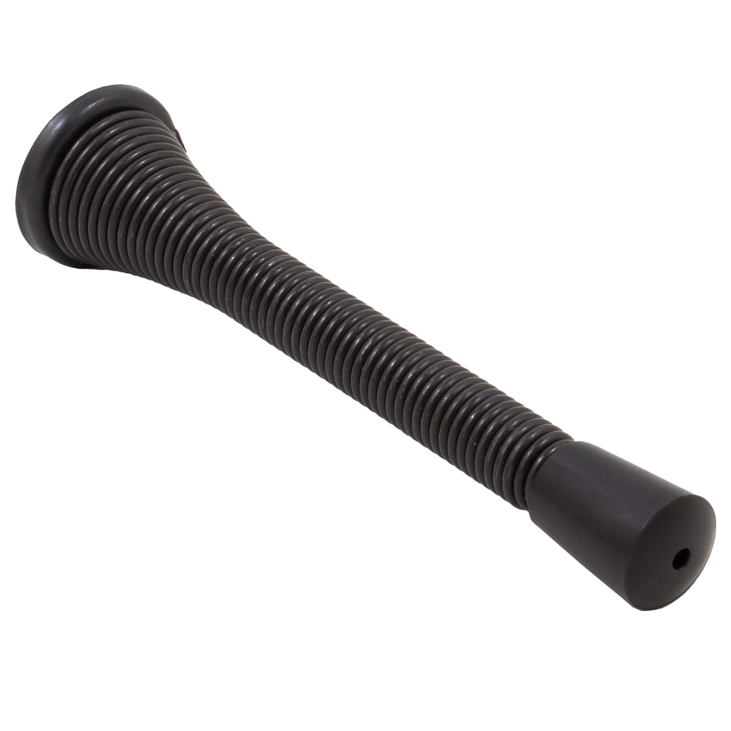 Heavy-Duty Spring Door Stop, 4 Inches, Oil-Rubbed Bronze by Stone ...