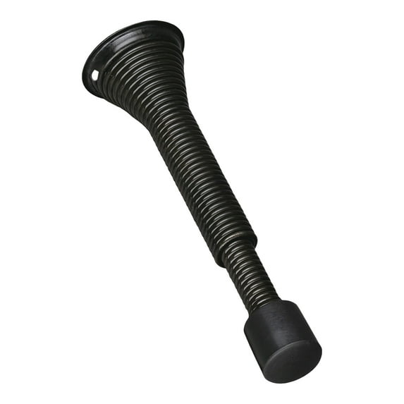 Heavy Duty Spring Door Stops Flexible Wall and Door Guard with Rubber Tip Adjustable Length Spring Door Stops for House