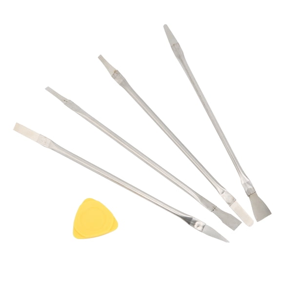Heavy Duty Spudger Tool Kit with Pry Blade, Aluminum CPU Glue Removal Pry Bar Set for Mobile Phone Repair, 5 Pieces (7.8 in / 20 cm)