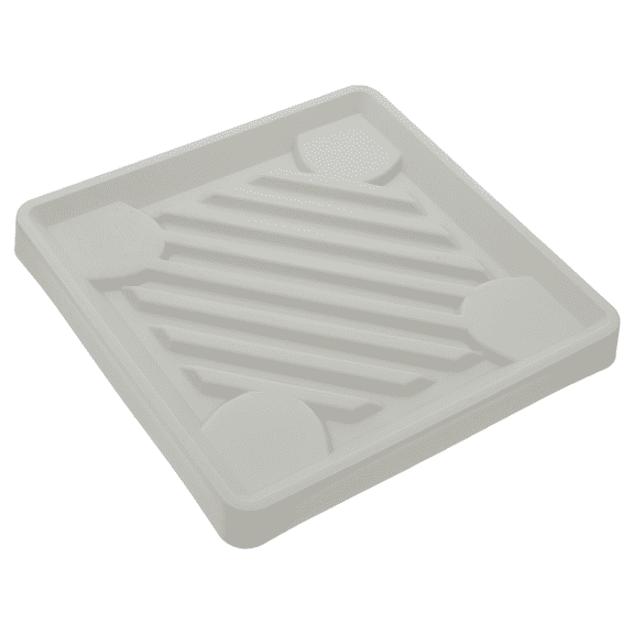 Heavy Duty Square Plant Stand with Wheels Mobile Flower Pot Tray Rolling Planter Base with Casters Plastic Pot Saucer for Outdoor Plants