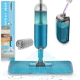 thumbnail image 1 of Heavy Duty Square Spin Mop for Floor Cleaning, Separate Compartment for Clean and Dirty Water, Use Any Cleaning Solution, Self Cleaning, Machine Washable Pads, 1 of 7