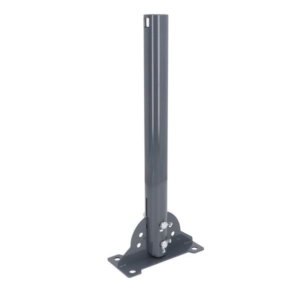 Heavy Duty Stainless Steel Antenna Mounting Kit with Adjustable Angle for Roof Balcony and Outdoor Wall Installation Compatible with Satellite Receivers Vertical Pole Brackets 15.75 inches / 40 cm