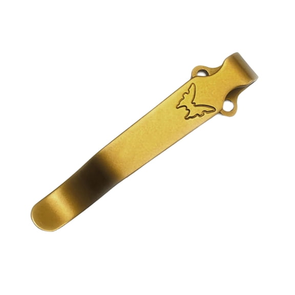 Heavy Duty Stainless Steel Butterfly Back Clip Pocket Clamp with Superior Grip for Tool Components Enhances Performances