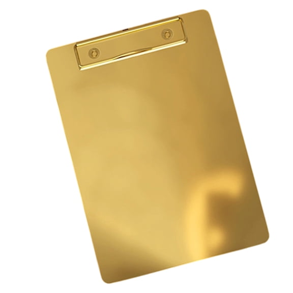 Heavy Duty Stainless Steel Clip Board Document Organiser Clipboard With Strong Grip For Presentation Sheet File Storage