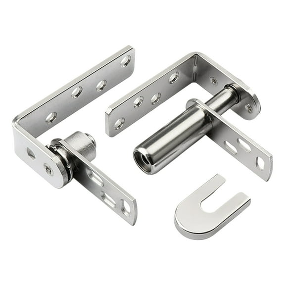Heavy Duty Stainless Steel Closing Hinges set Double Action Spring Hinges Simple Installation for Double Door Use