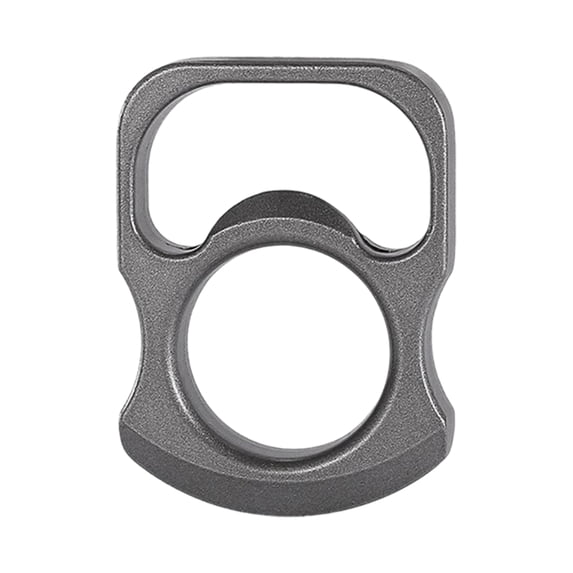 Heavy Duty Stainless Steel EDC Keychain Tool, Multi-functional 0.39 In Thick Bottle Opener and Key Ring Pendant, Durable Outdoor Survival Tool for Camping Hiking, Silver, A
