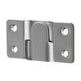 thumbnail image 1 of Heavy Duty Stainless Steel Flush Mount Bracket for Secure Wall Hanging of Large Picture Frames and Furniture Connector Hardware with Concealed Fastening System, 1 of 6