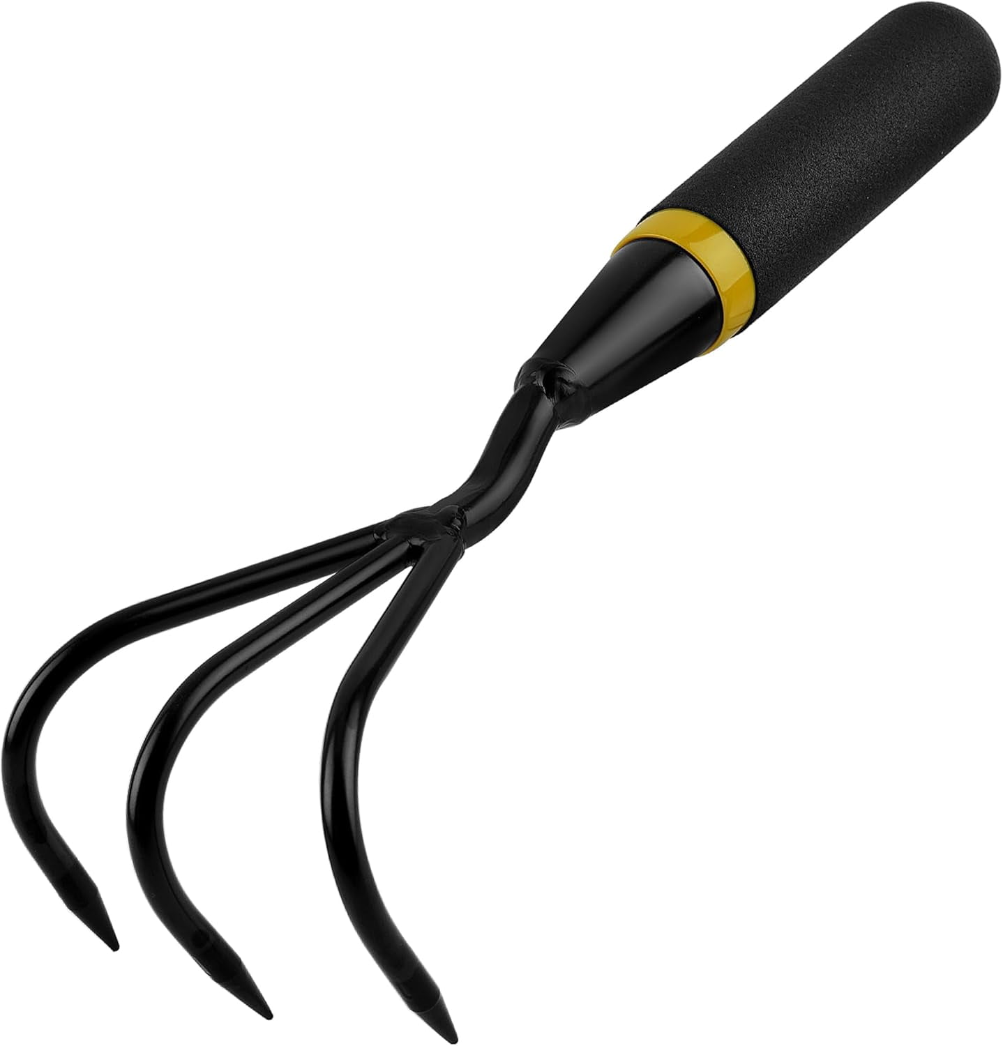 Heavy Duty Stainless Steel Hand Rake and Tiller Cultivator, Ergonomic ...