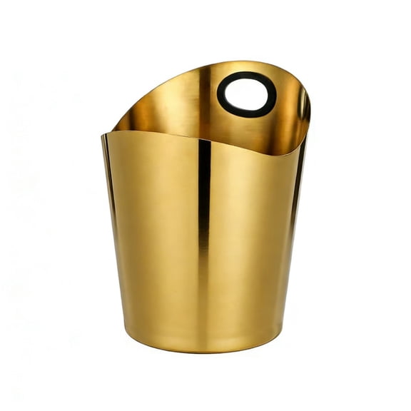 Heavy Duty Stainless Steel Ice Bucket Cooler with Barrel Design for Home Bar and Party Entertainment Multicolor