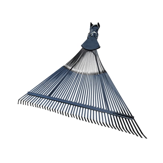 Heavy Duty Stainless Steel Lawn Rake Head – DIY Artificial Grass Rake for Leaves, Debris & Lawn Care – Rust-Resistant Gardening Tool