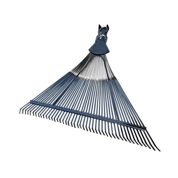 Heavy Duty Stainless Steel Lawn Rake Head – DIY Artificial Grass Rake for Leaves, Debris & Lawn Care – Rust-Resistant Gardening Tool
