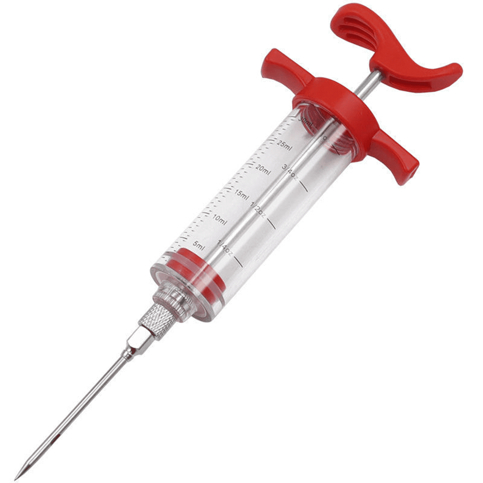 Heavy-Duty Stainless Steel Marinade Injector Syringe for BBQ Grilling ...
