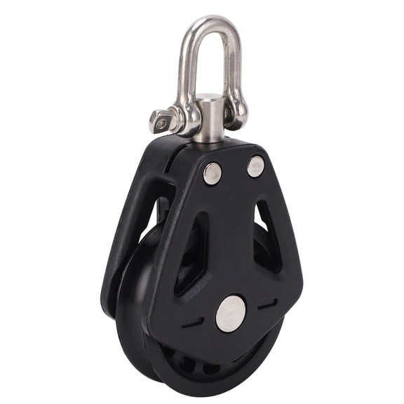 Heavy Duty Stainless Steel Marine Pulley for Kayak and Canoe - High Load Capacity Rope Runner