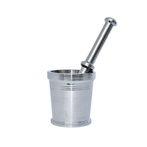 Heavy Duty Stainless Steel Mortar and Pestle Set/Khalbatta/Spice Mixer, Set of 1, Size 1