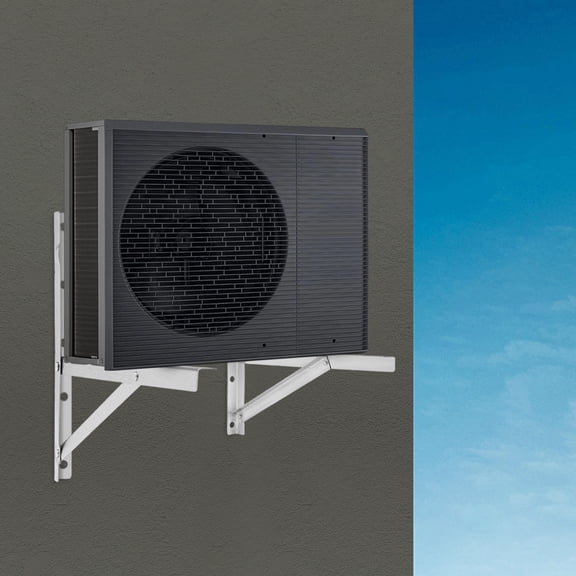 HeavyDuty Stainless Steel Outdoor AC Mounting Brackets for 11.5 Ton Units Foldable WallMounted Air Conditioner Support with Multiple Mounting Holes & 440lbs Load Capacity