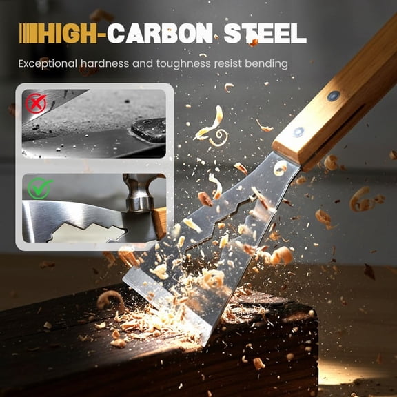 Heavy-Duty Stainless Steel Scraper – Multipurpose Tool for Cement Removal, Wall Coating Stripping & Renovation Cleaning