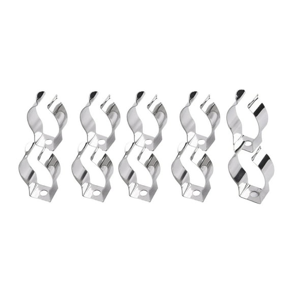 Heavy Duty Stainless Steel Spring Clamp Tool Storage Rack for Garage and Shed