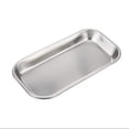 thumbnail image 1 of Heavy Duty Stainless Steel Tray Set of 1, Multipurpose Flat Utility Organization Trays for Kitchen, Beauty Salon, Craft Room, Garage and Home Use, 1 of 2