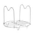thumbnail image 1 of Heavy-Duty Stainless Steel Trivet, Tall Steamer Rack for 6 Qt/8 Qt Instant Pot, Easy Lift Handles Included (1 Pack), 1 of 5