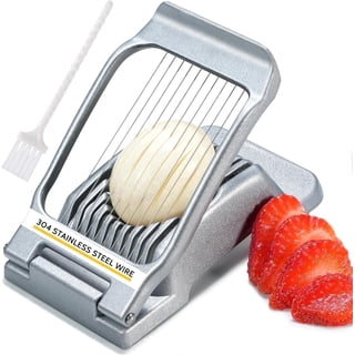 Sopito Heavy Duty Stainless Steel Wire Egg Slicer for Hard Boiled Eggs & Strawberry Other Soft Food