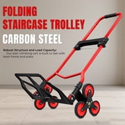 LABLT Stair Climber Hand Truck Dolly Black 330 lb Carbon Steel Stair Climbing Hand Truck