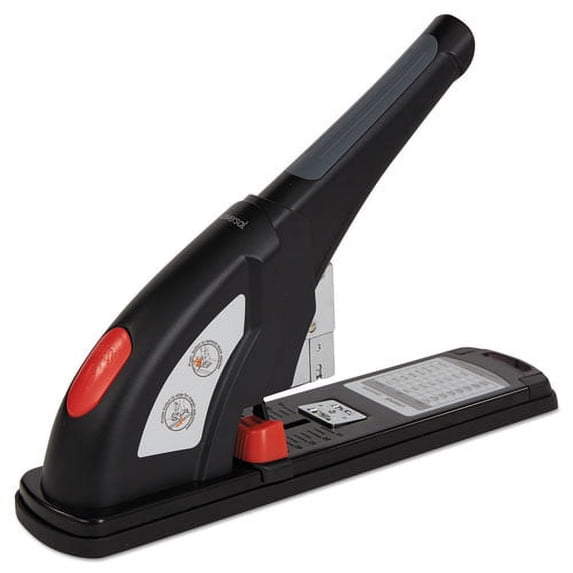 Heavy-Duty Stapler, 200-Sheet Capacity, Black/graphite/red | Bundle of 10 Each