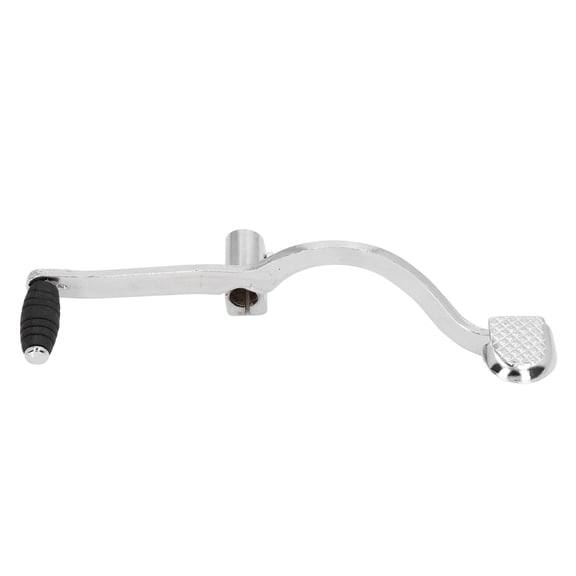Heavy Duty Steel Alloy Gear Shift Lever Pedal Footrest Assembly Replacement for Monkey Z50 Z50A Z50J Bikes and Chinese Replica Models, Chrome Plated Surface, 13mm / 0.51 in Mounting Hole