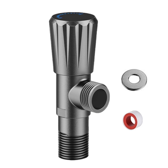 Heavy-Duty Steel Angles Valves, Leak-Resistant Design for Shower & Sink Faucets in High-Pressure Water Systems