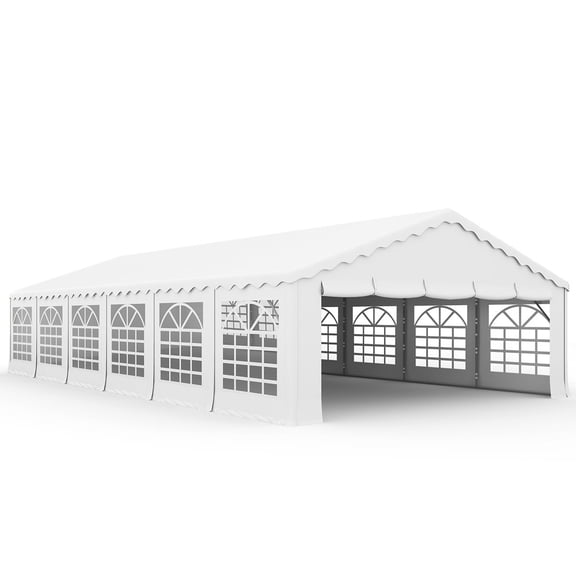 Heavy Duty Steel Canopy Party Tent for Weddings & Events with Sidewalls, 20x40 / 20x50 / 20x60 Ft