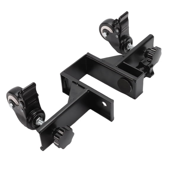 Heavy Duty Steel Door Installation Dolly Tool Adjustable Hand Truck Lifter Carrier for 1 Inch to 2-3/8 Inches Doors Single Person Effortless Moving Device