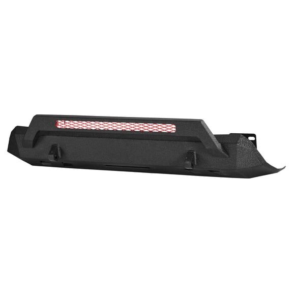 Heavy Duty Steel Front Bumper with Winch Plate and D Ring Mounts Compatible with 2016 2023 Toyota Tacoma Excluding TRD and TRD Sport Models