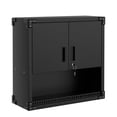 thumbnail image 1 of Heavy Duty Steel Garage Wall Cabinet,Floating Hanging Storage Organizer with Shelves & Locks,Rust-Resistant Garage, Workshop, Warehouse Storage Cabinet, Secure Metal Wall Mount, 1 of 6