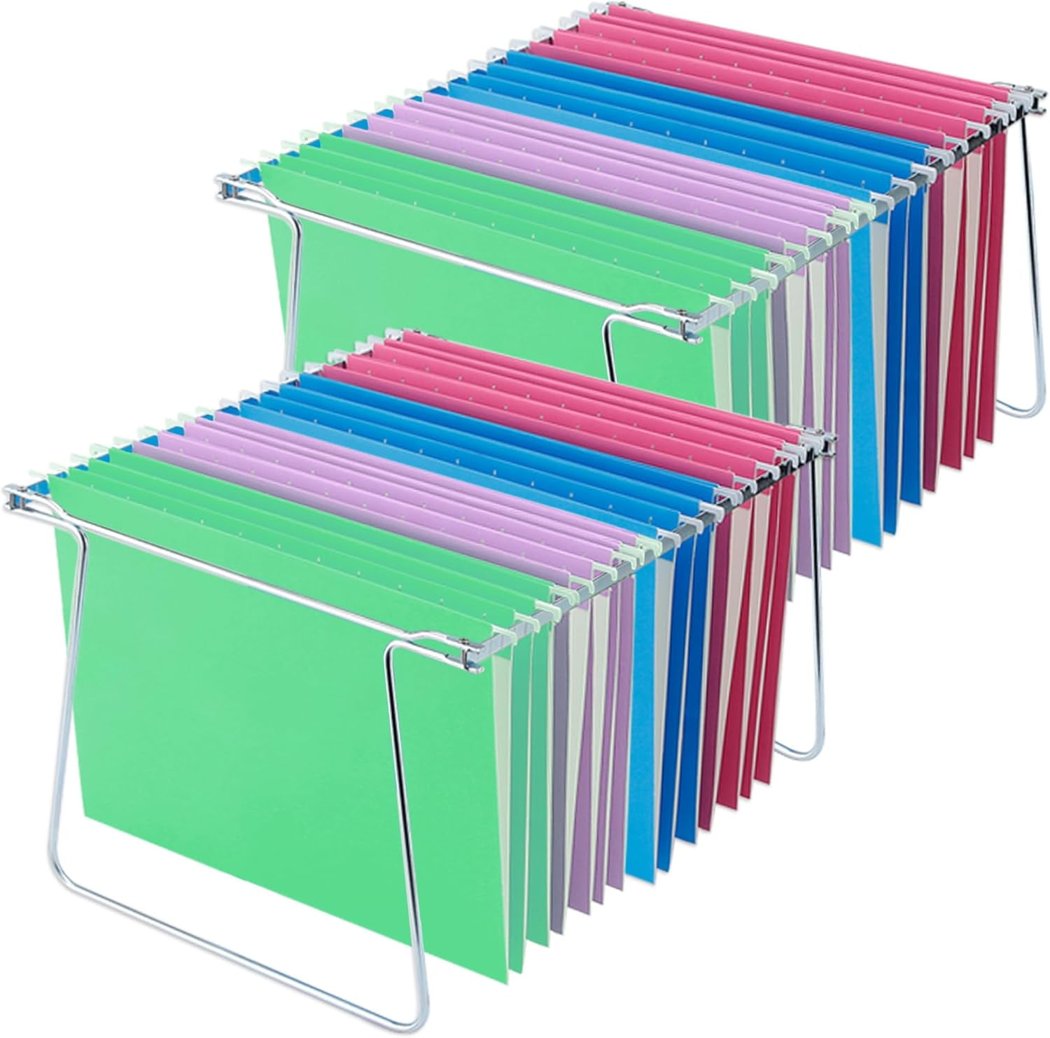 Heavy Duty Steel Hanging File Frame,Letter Size Hanging File Folder ...