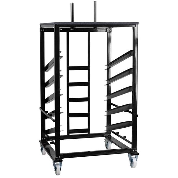 Heavy Duty Steel Moving Cart for 36" Bistro Cocktail Tables