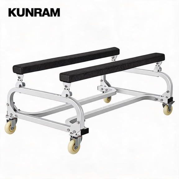 Heavy Duty Steel PWC Dolly Adjustable Hull Support for Personal Watercraft, Inflatable Boats, Sailboats, Small Vessel Transport