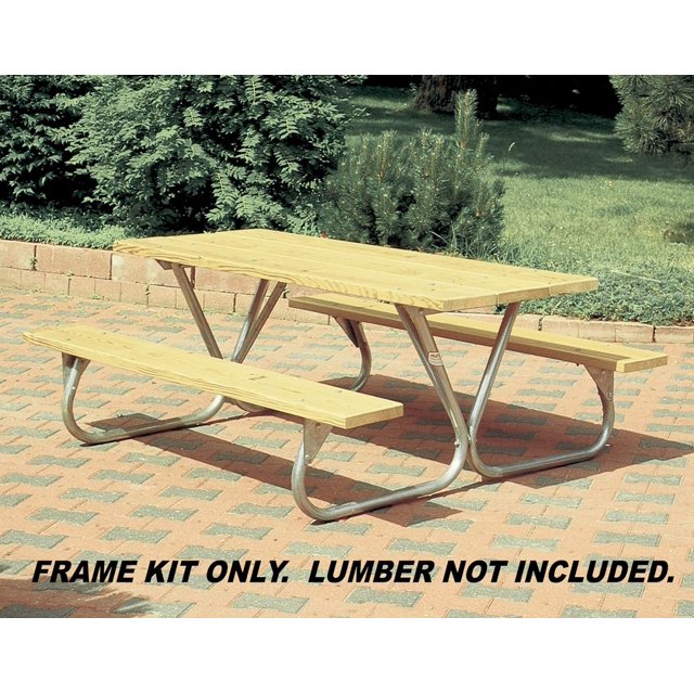 Heavy Duty Steel Picnic Table Frames Model BTUGFR Made In The
