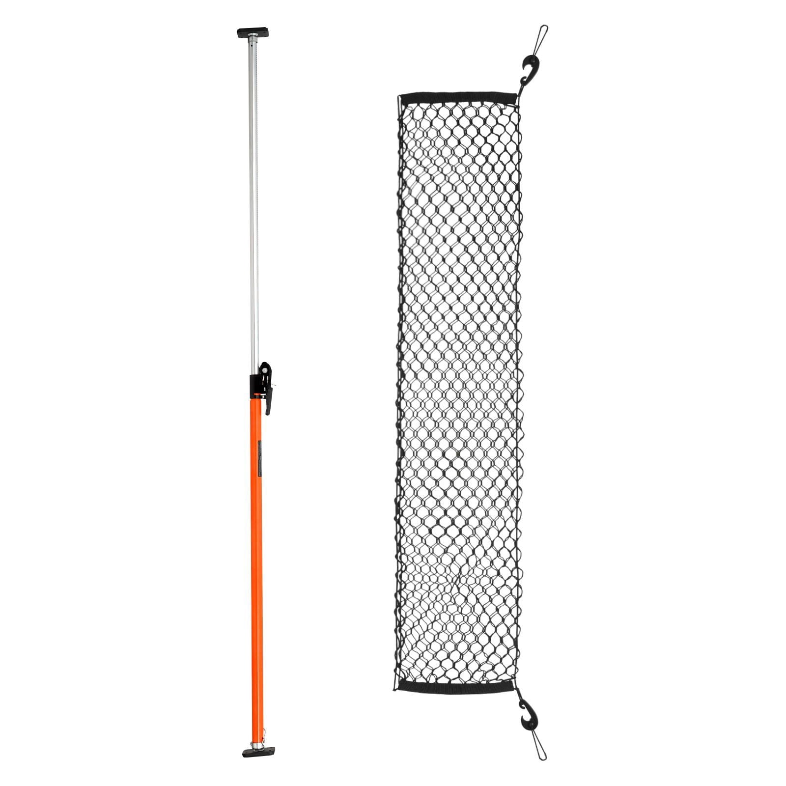 Heavy Duty Adjustable Ratcheting Cargo Bar 40 to 73 Inches Steel Load ...