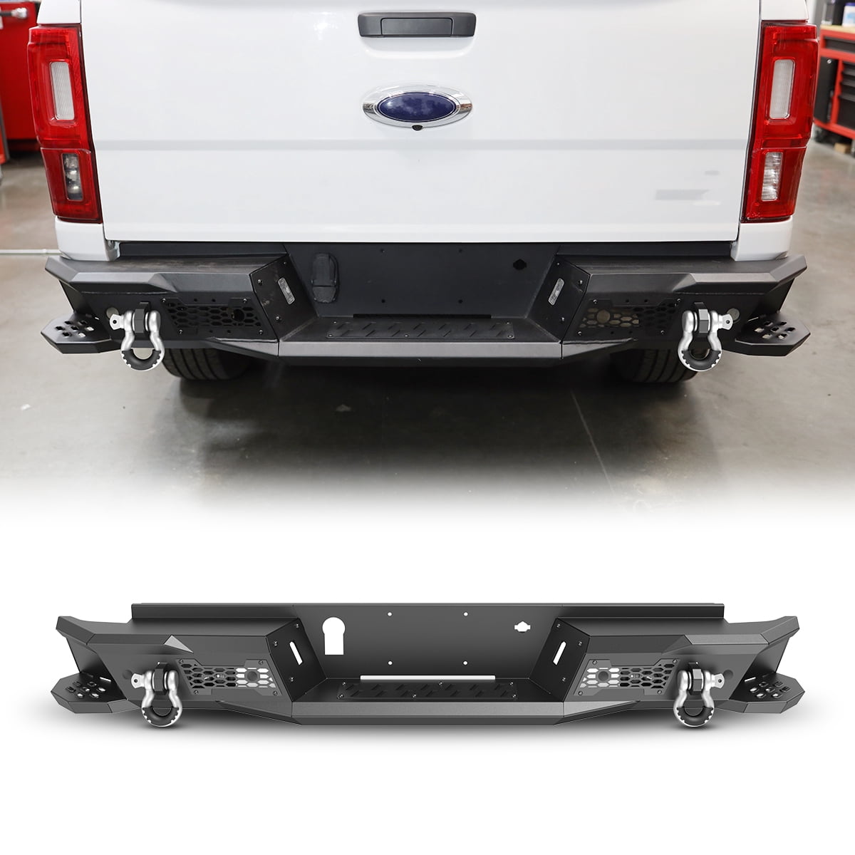 Heavy Duty Steel Rear Bumper Fits for 2019 2020 2021 2022 2023 Ford ...