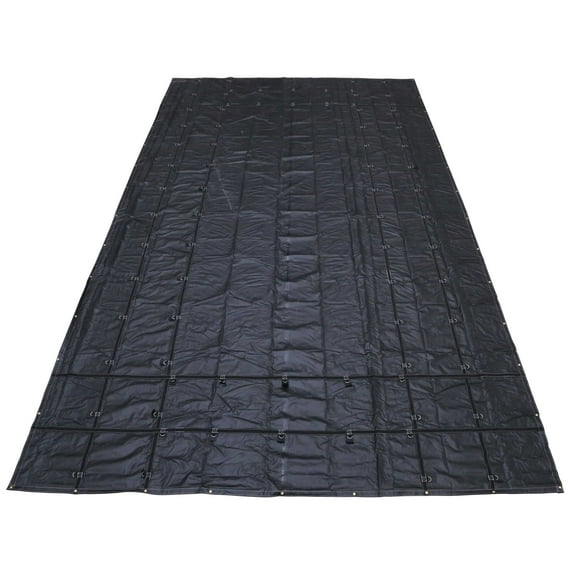 Heavy Duty Steel Tarp - 16' x 27' (4' Drop-4-Sided) - 18oz
