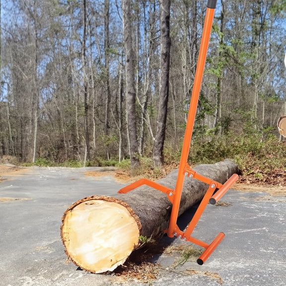 Heavy Duty Steel Timberjack Log Lifter, Log Roller, Adjustable Cant Hook for Logs up to 15 in Dia