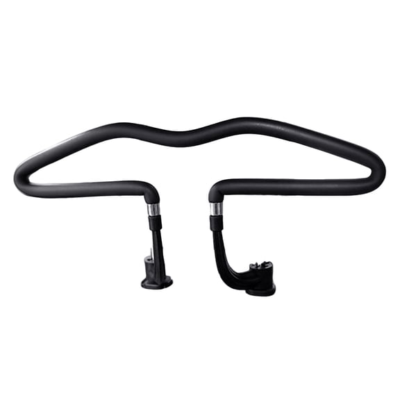 Heavy Duty Steel Vehicle Seat Hanger Rod For Business Casual Wear Foldable Storage Space Saving Car Accessory With 360 Degree Rotating Hook