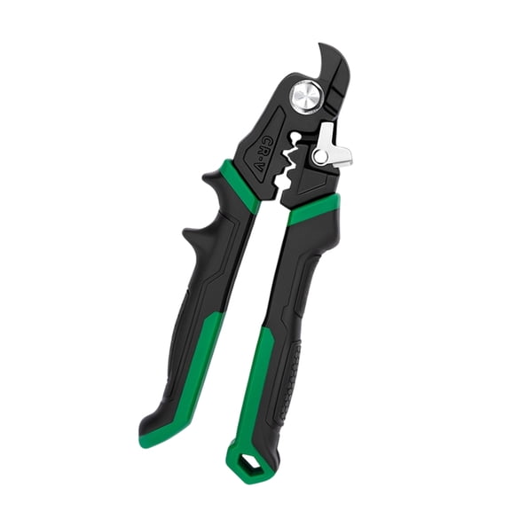 Heavy Duty Steel Wire Rope Snips Cutter 7 Inch High Carbon Steel Blade Ergonomic Antislip Handle For 6mm Cable Cutting